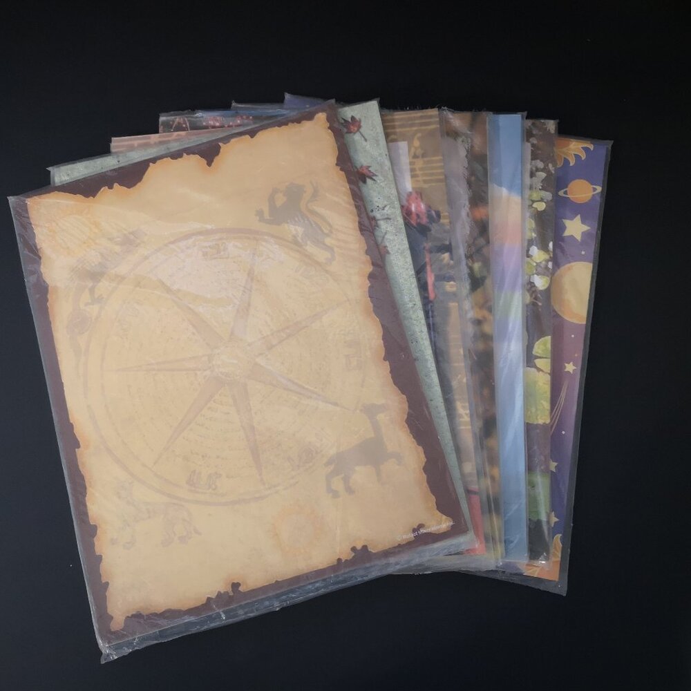 NIP Deco 8.5"x 11" Decorative Printer Paper 7 Packages w/ 20 Sheets per Package
